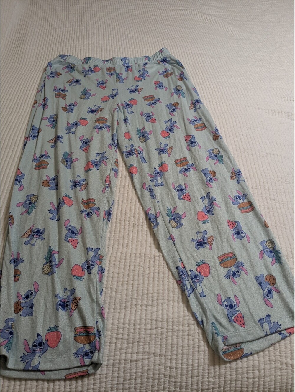 Disney Stitch mint pajama pants